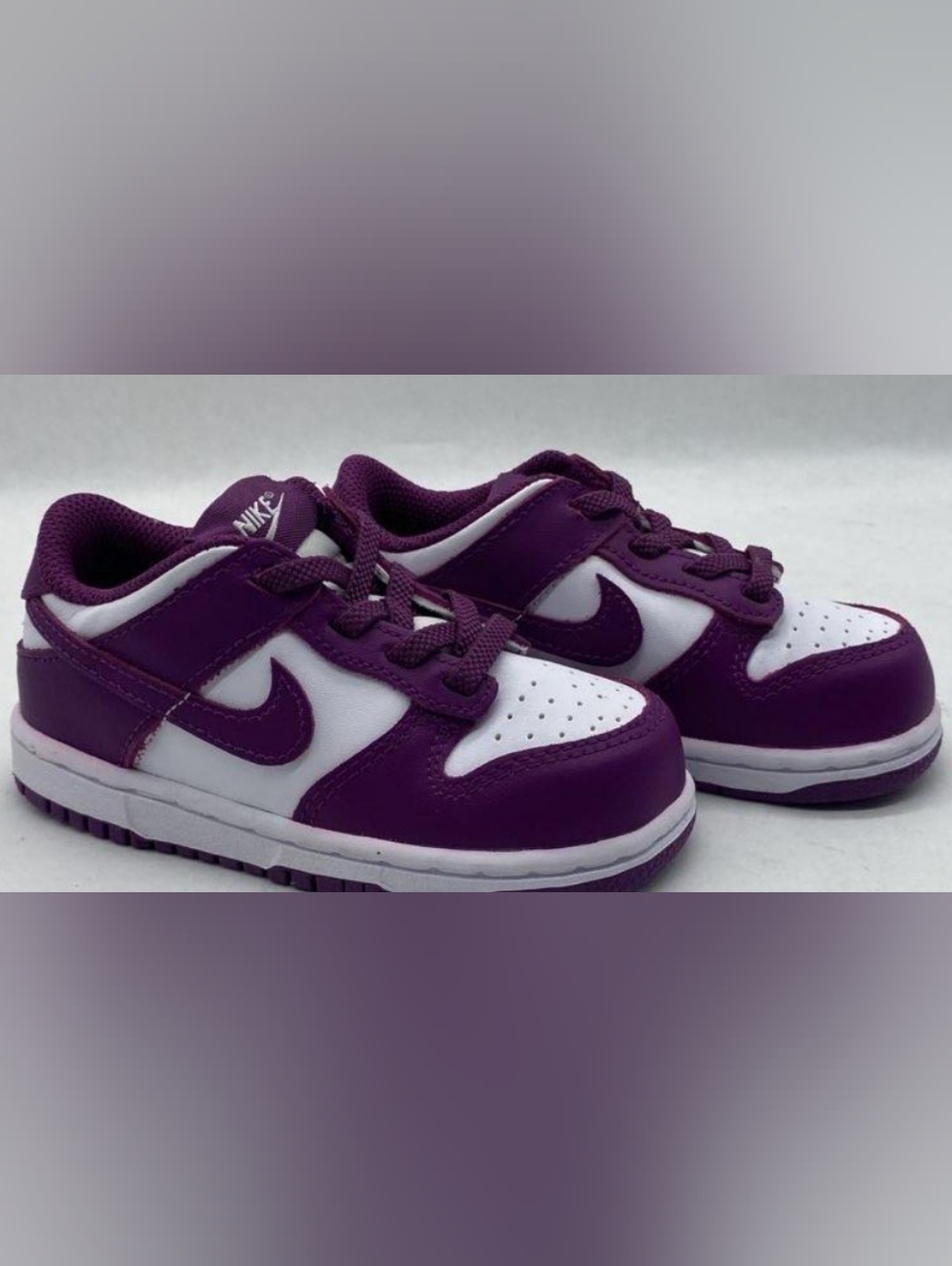 Nike Little Kids' Dunk Low Sneakers Unisex Size 8C NWOT MSRP $70 - Picture 4 of 14